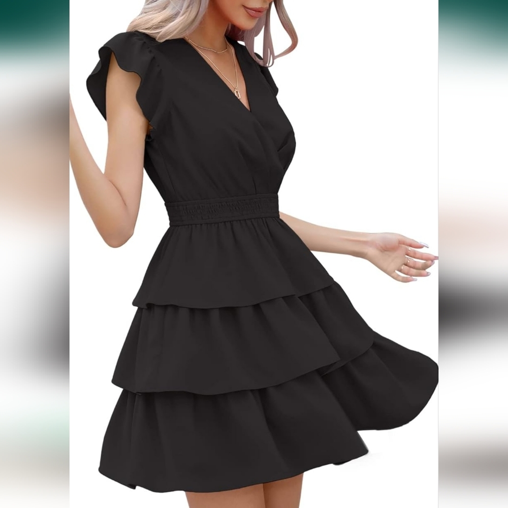 Casual Ruffle Dress - Picture 2 of 3